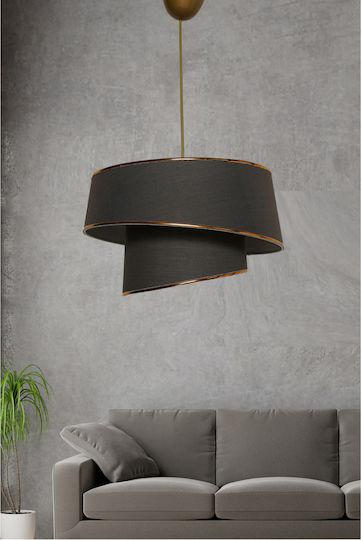 HomeMarkt Pendant Light Gold with Socket E27 32cm