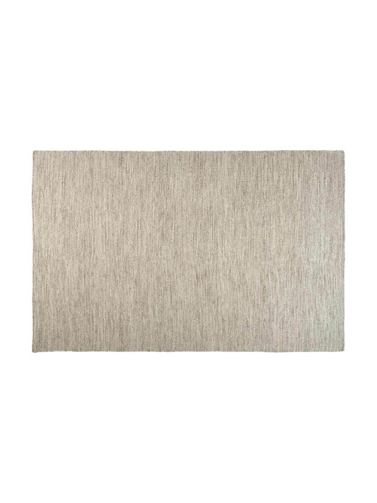 Tapicap Biento Kelim Rug Rectangular Wool Grey