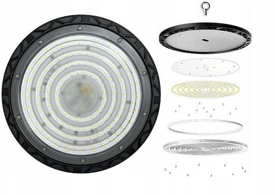 Orion Commercial Bell Light 100W Cool White with Built-in LED White