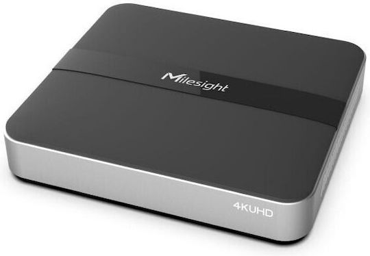 Milesight MS-N1008-UPC Καταγραφικό NVR 4 Καναλιών με Ανάλυση Full HD