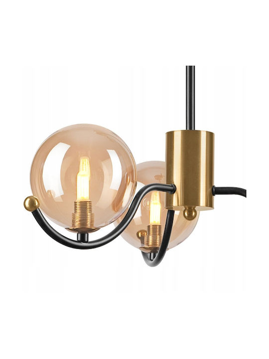 Lamkur Chandelier 3xG9 Gold 49274