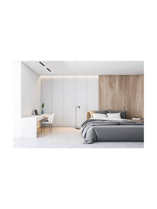 Nowodvorski Rectangle Recessed Spot with Integrated LED and Natural White Light Black 27.3x3.7cm. 1pcs