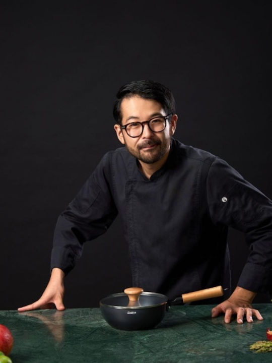 Heinner Rikito Watanabe Wok από Αλουμίνιο με Καπάκι με Αντικολλητική Επίστρωση