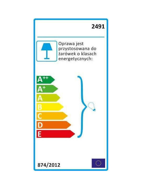Globo Lighting Office Lamp for Socket E27 in Bronze Color