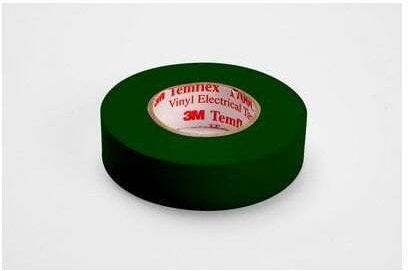 3M Μονωτική Ταινία 19mm x 20m Temflex 155 Πράσινη