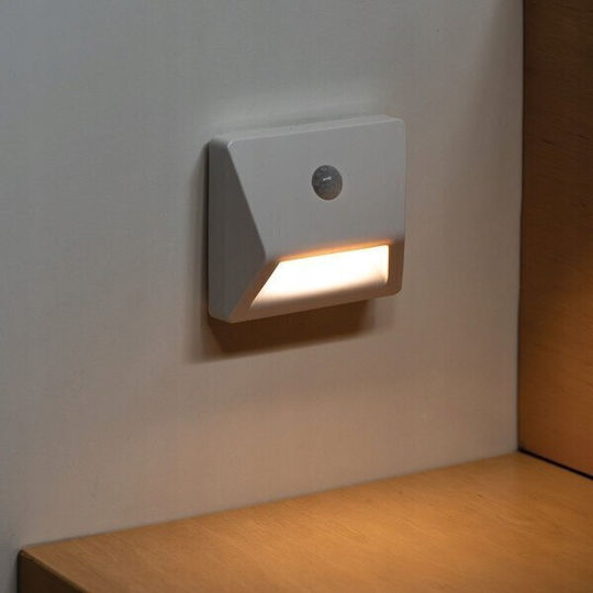Kanlux LED Φωτιστικό Ασφαλείας με Τροφοδοσία Μπαταρίας και Αισθητήρα Κίνησης