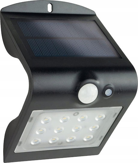 REV Wall Mounted Solar Light 1.5W with Motion Sensor and Photocell