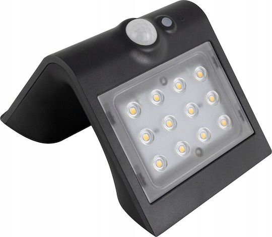 REV Wall Mounted Solar Light 1.5W with Motion Sensor and Photocell