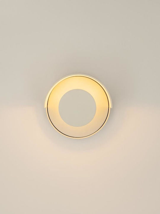 Zambelis Lights Водоустойчиво Стенно Външно Осветително Тяло Бяло