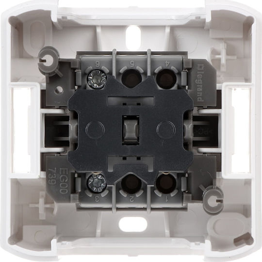 Legrand Forix Διακόπτης Τοίχου Μονός
