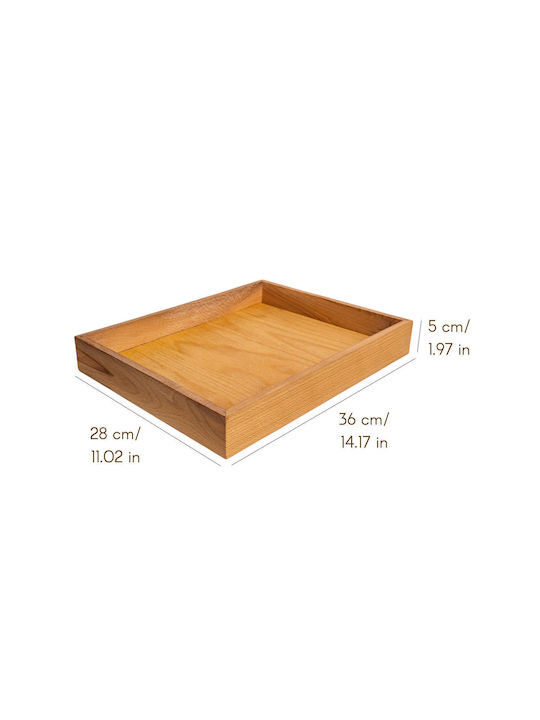 Creative Tischspiel Holz Basis 36x28x5cm Beige