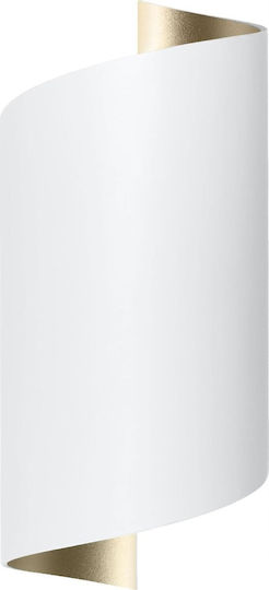 Ledvance Twist Modern Lumină de Perete cu LED Integrat și Lumină Alb Cald 127x23x9.5cm