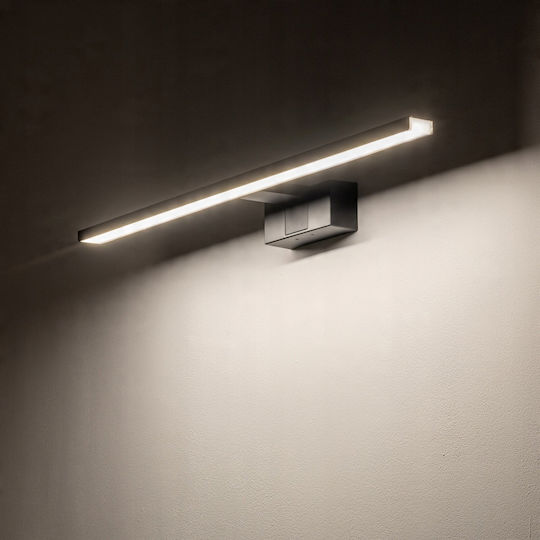Nowodvorski Lamp Bathroom with Integrated LED and Warm White Light Black