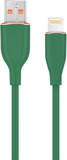 Gembird USB-A to Lightning Cable Πράσινο 1.5m (CC-USB2S-AM8PM-1.5M-G)