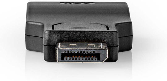 Nedis Displayport адаптер Displayport щепсел към VGA гнездо черен блистерен пакет