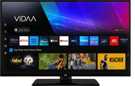 F&U Smart Τηλεόραση 32" HD Ready LED FLV32501 HDR (2024)