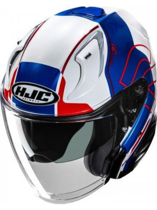 HJC R-PHA 31 Dereen MC21 Κράνος Μηχανής Jet ECE 22.06 με Sunvisor