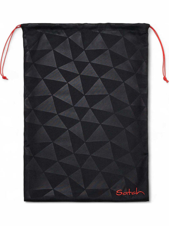 Satch Cabin Travel Suitcase Black with 4 Wheels
