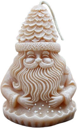 Gerakis The translated Liquid template in German language: Weihnachtskerzen & Kerzenständer Kerze Orange 11x7cm.