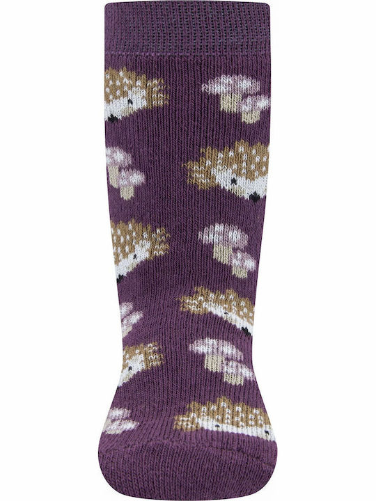 Ewers Kids' Slipper Socks Purple