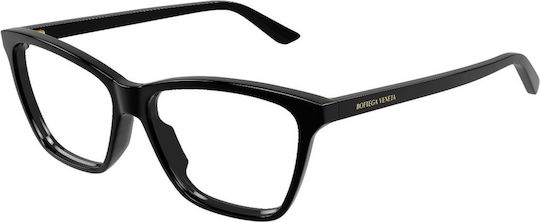 Bottega Veneta Bv1421o 001 Prescription Eyeglass Frames