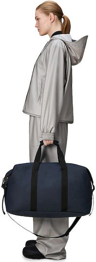 Rains Hilo Weekend Bag W3 Sack Voyage 38lt Blue Fabric L52xW26xH27cm