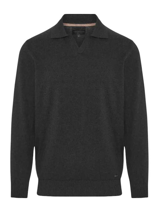 Polo Μπλούζα Μακρυμάνικη Black