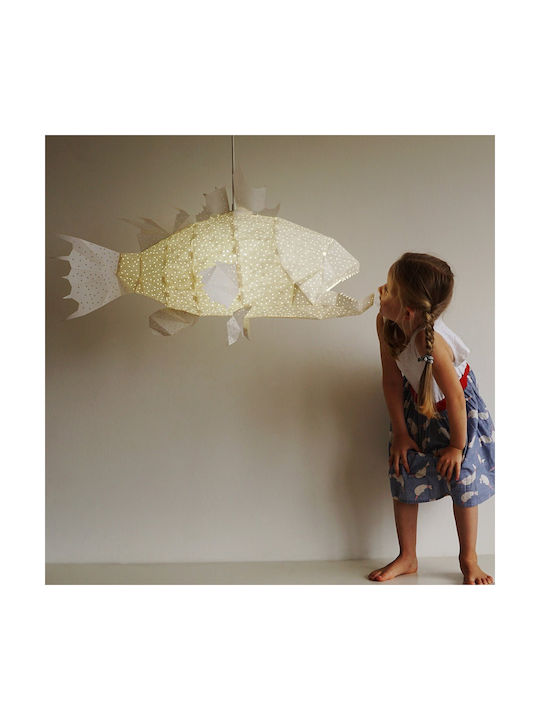 Vasili Lights Einfaches Licht Kinderdeckenleuchte Deckenleuchte mit Fassung E27 Weiß 71x29cm