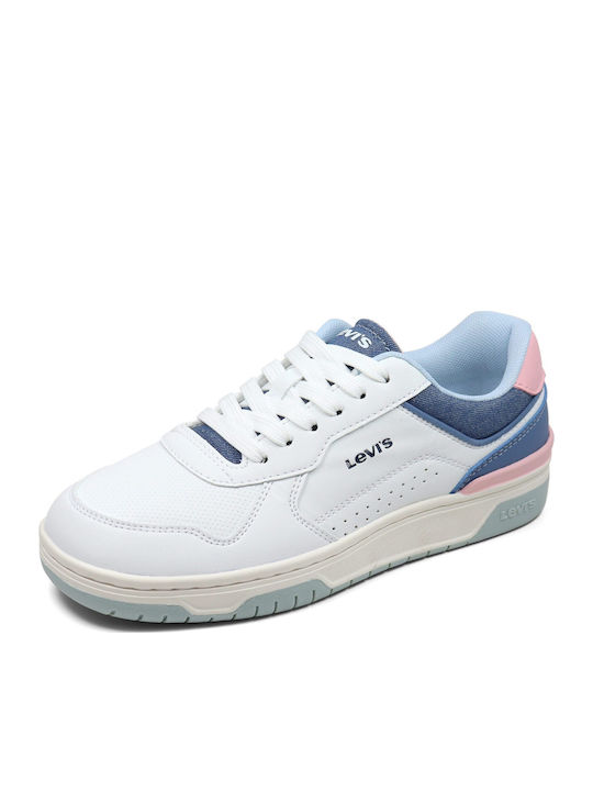Dereck Παιδικά Sneakers Ανατομικά με Σκρατς Λευκά