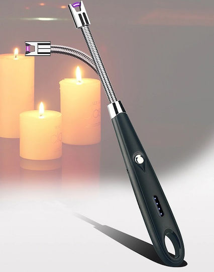 Brichetă Electric Rezistent la vânt cu Flacără de Tip Plasma în culoarea Roșu