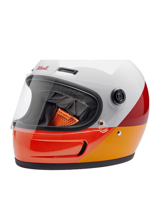 Biltwell Gringo Intersection Warm Motorradhelm Volles Gesicht DOT / ECE 22.06