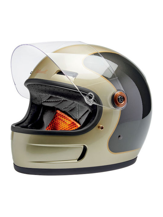 Biltwell Gringo SV Tracker Champagne Κράνος Μηχανής Full Face DOT / ECE 22.06