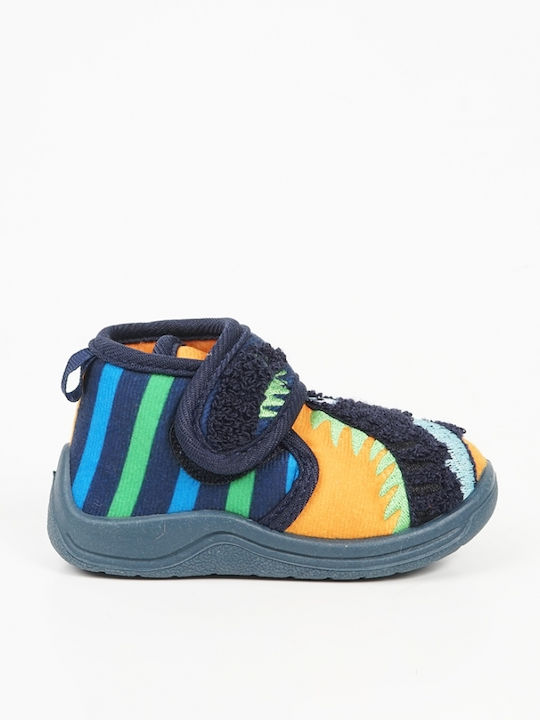 Kids Slippers Boots Blue