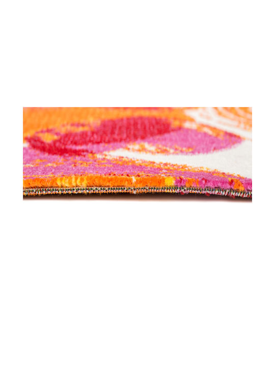 Decostar Детско килимче Сърца Розов 250x350см