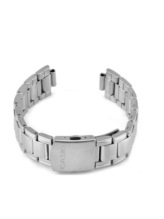 Casio Metallic-Armband Silber 20mm Casio Metallic-Armband Silber 20mm