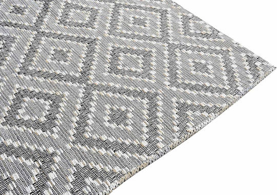 Balsan Χαλί Ορθογώνιο Βαμβακερό Grey 120x180cm