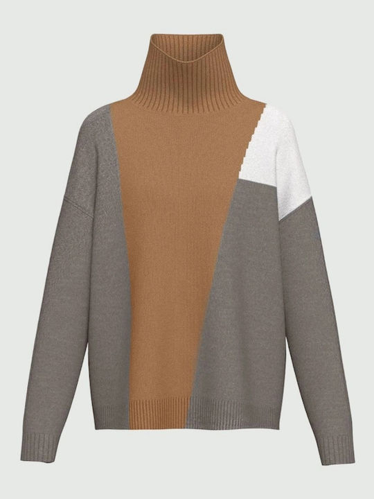 Damen Pullover Camel