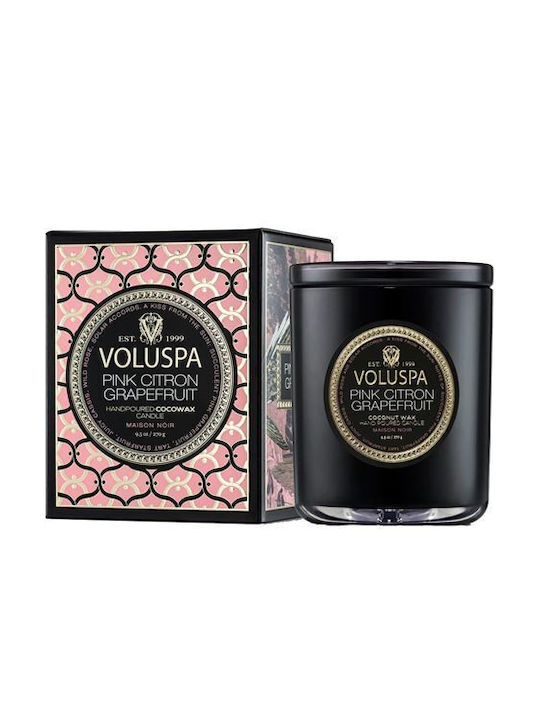 Voluspa Αρωματικό Κερί σε Βάζο με Άρωμα Pink Citron & Grapefruit 270gr