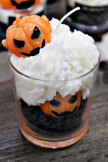 Aromatic Soy Candle Mr Pumpkin Jar Big Φ8.5 X 8.9 Cm Pumpkin Spice