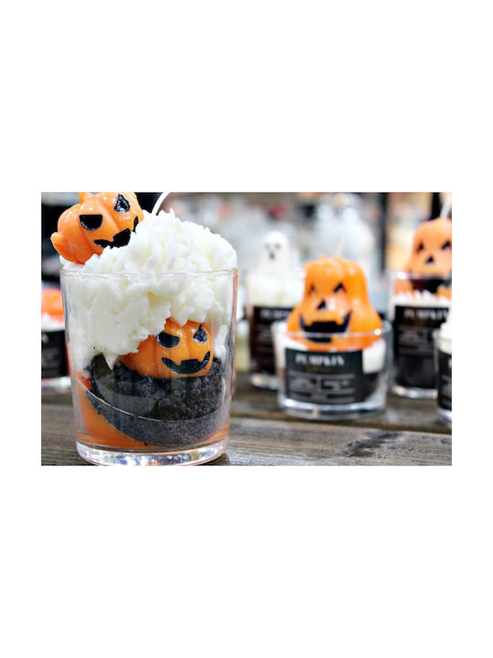 Aromatic Soy Candle Mr Pumpkin Jar Big Φ8.5 X 8.9 Cm Pumpkin Spice