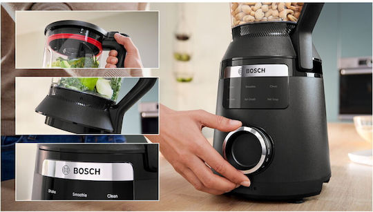 Bosch Serie 6 Blender With Tritan Jug 2 Lt 1800W Black