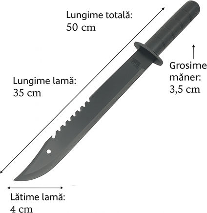 Blade Мачете Черна в Калъф