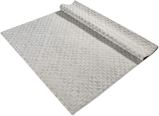 Set Modern Schlafzimmer-Teppichsets Synthetisch,Polyester/Cotton/Leather Ivory Grey 9999991329362 3Stück