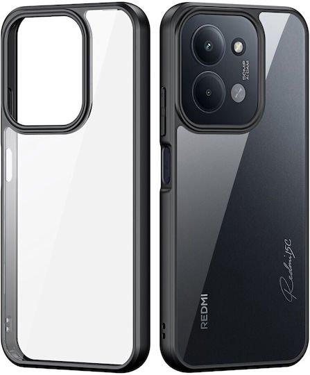 Dux Ducis Back Cover Plastic / Silicon Negru (Redmi 15C)