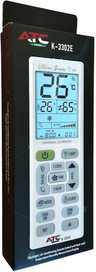 KAL Electronics Κ-3302Ε Τηλεχειριστήριο για Κλιματιστικό