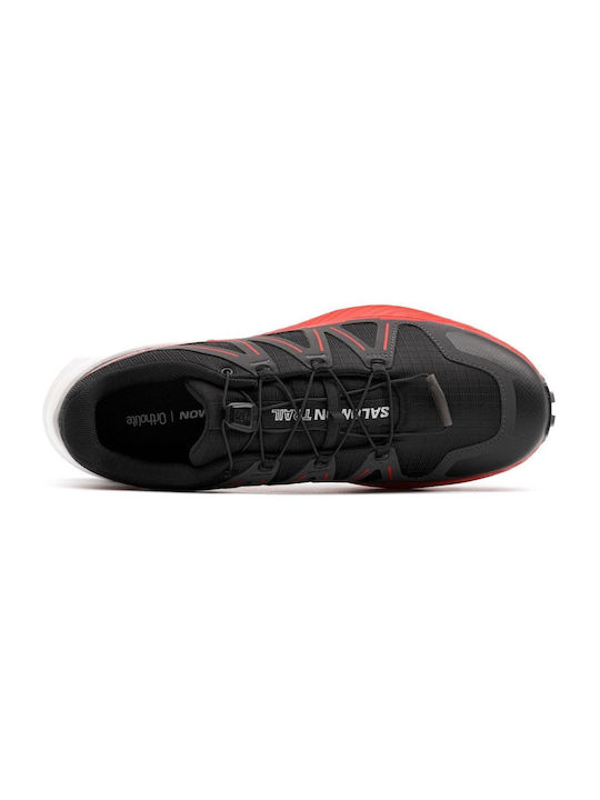 Speedcross Sport Shoes Trail Running Black / Asphalt / Fiery Red