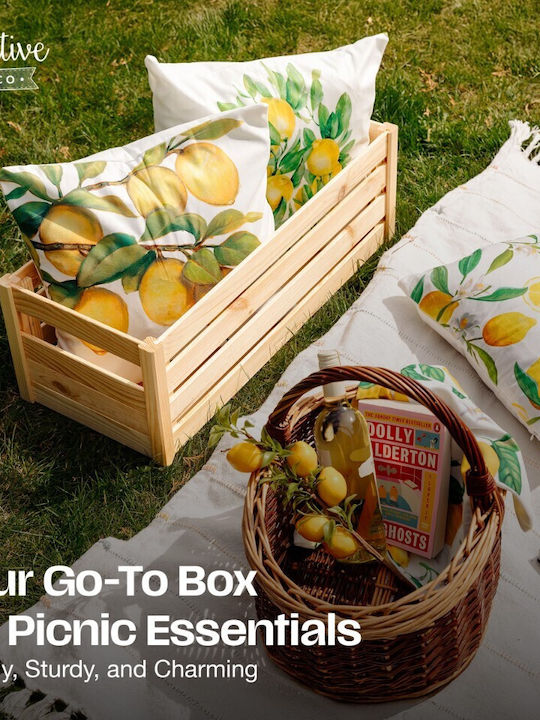 Creative Aufbewahrungskorb Bamboo Grün 69x29.5x23.5cm 1Stück