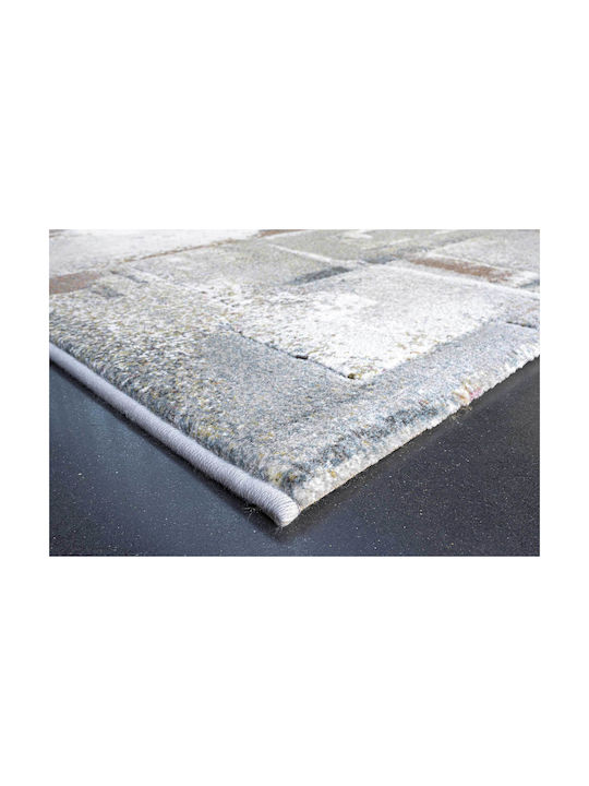 Bekas Carpets Mancini Χαλί Ορθογώνιο Γκρι 133x190cm