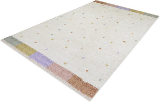 Bekas Carpets Joy Steps 1-iag-3566 Teppich Rechteckig Baumwolle Ecru