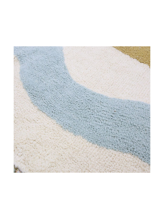 Bekas Carpets Joy Steps 1-iag-3446 Rug Rectangular Cotton Ecru
